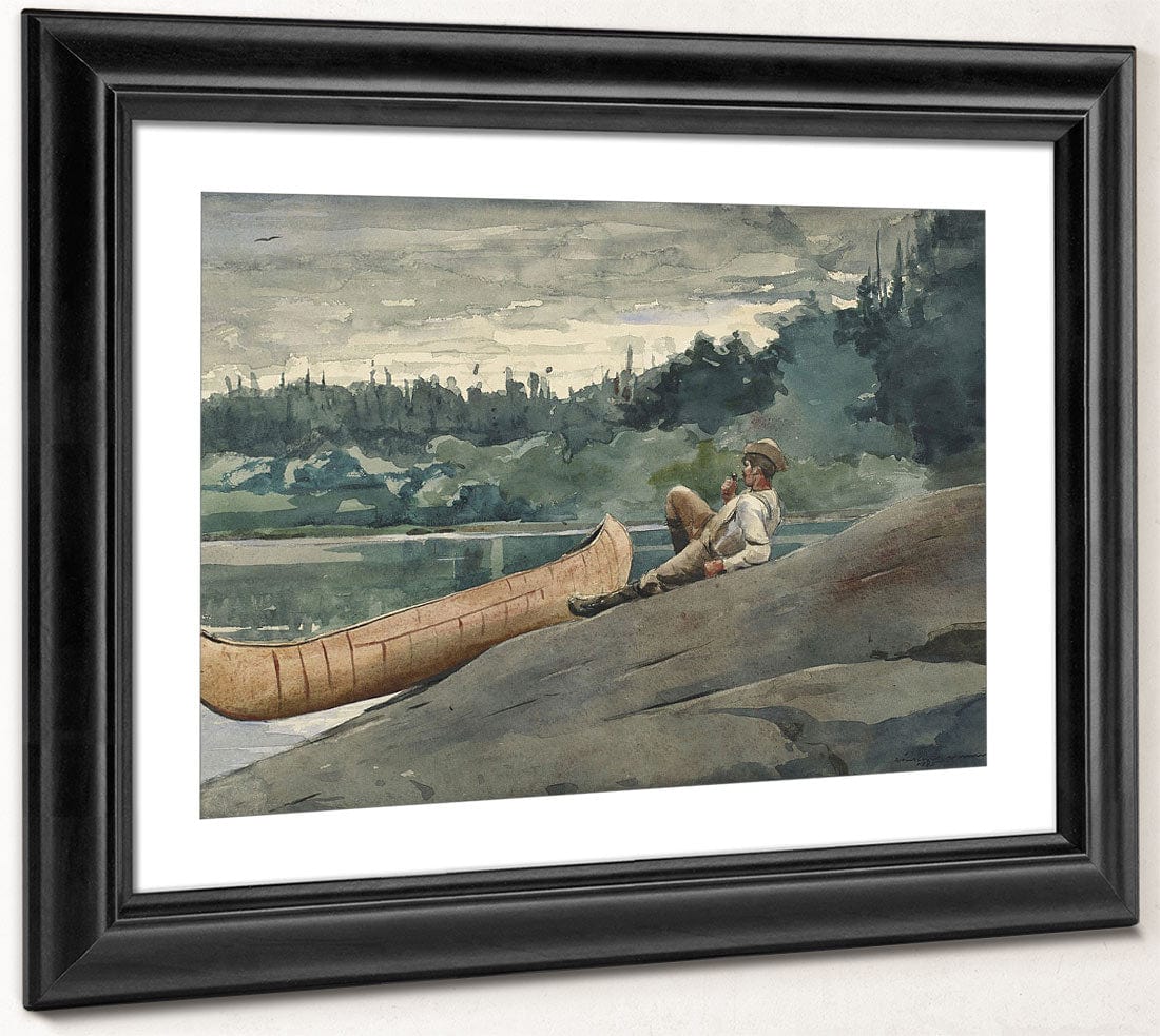 The Guide By Winslow Homer Fine Art Print 2