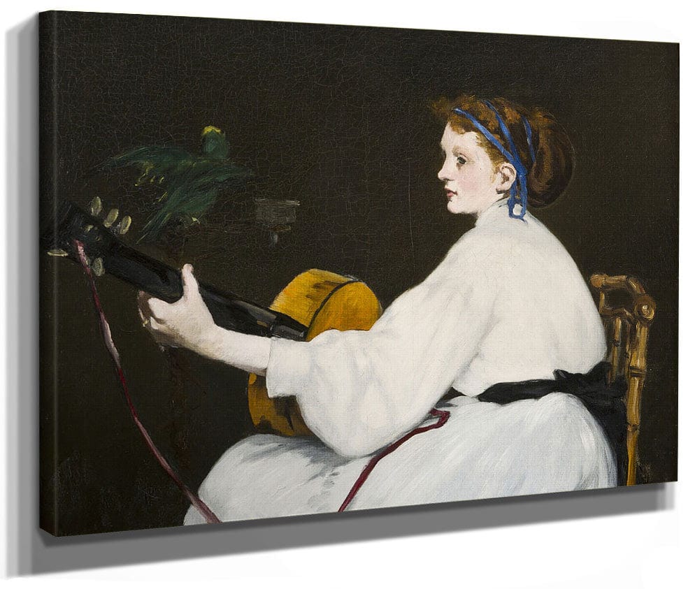 The Guitar Player By Edouard Manet Fine Art Print 2