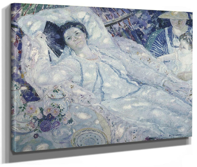 The Hammock By Frederick Carl Frieseke Fine Art Print 2