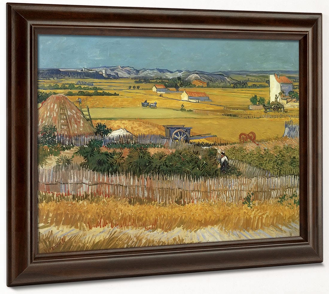 The Harvest By Vincent Van Gogh By 01 Fine Art Print 2