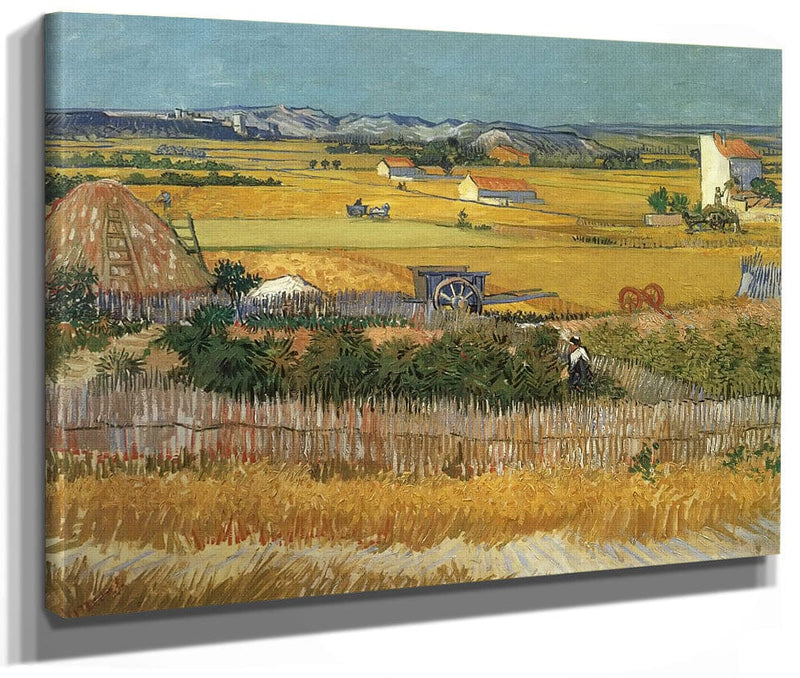 The Harvest By Vincent Van Gogh By 01 Fine Art Print 2