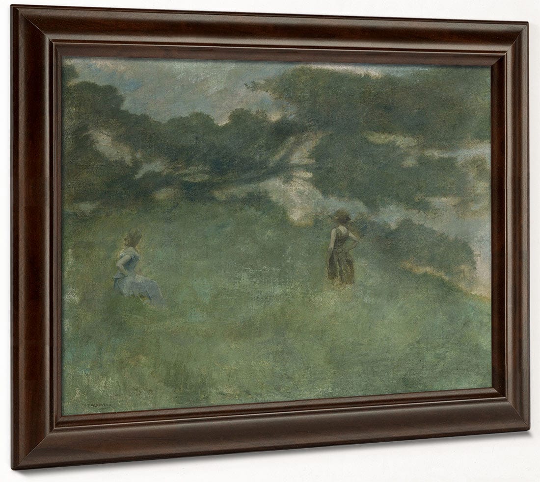 The Hermit Thrush By Thomas Wilmer Dewing Fine Art Print 2