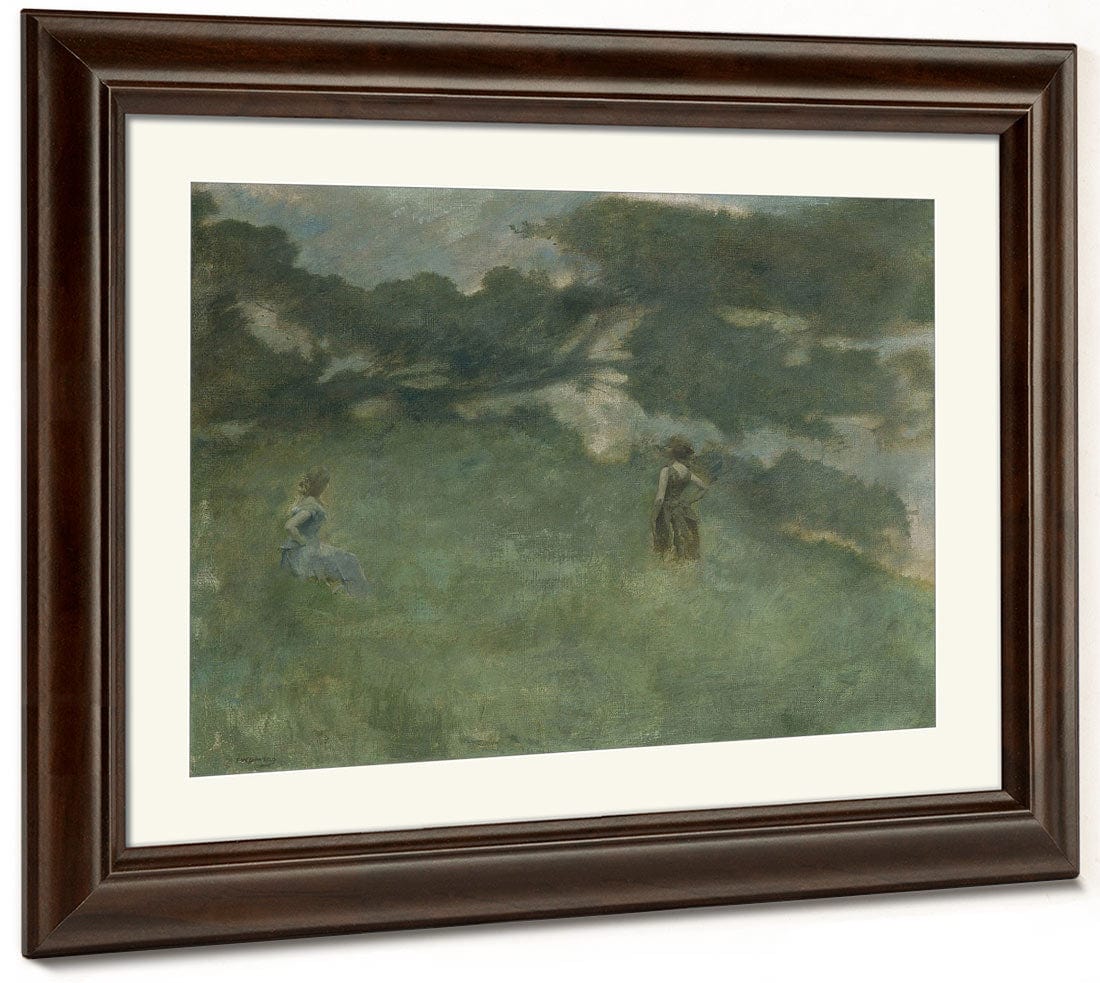 The Hermit Thrush By Thomas Wilmer Dewing Fine Art Print 2