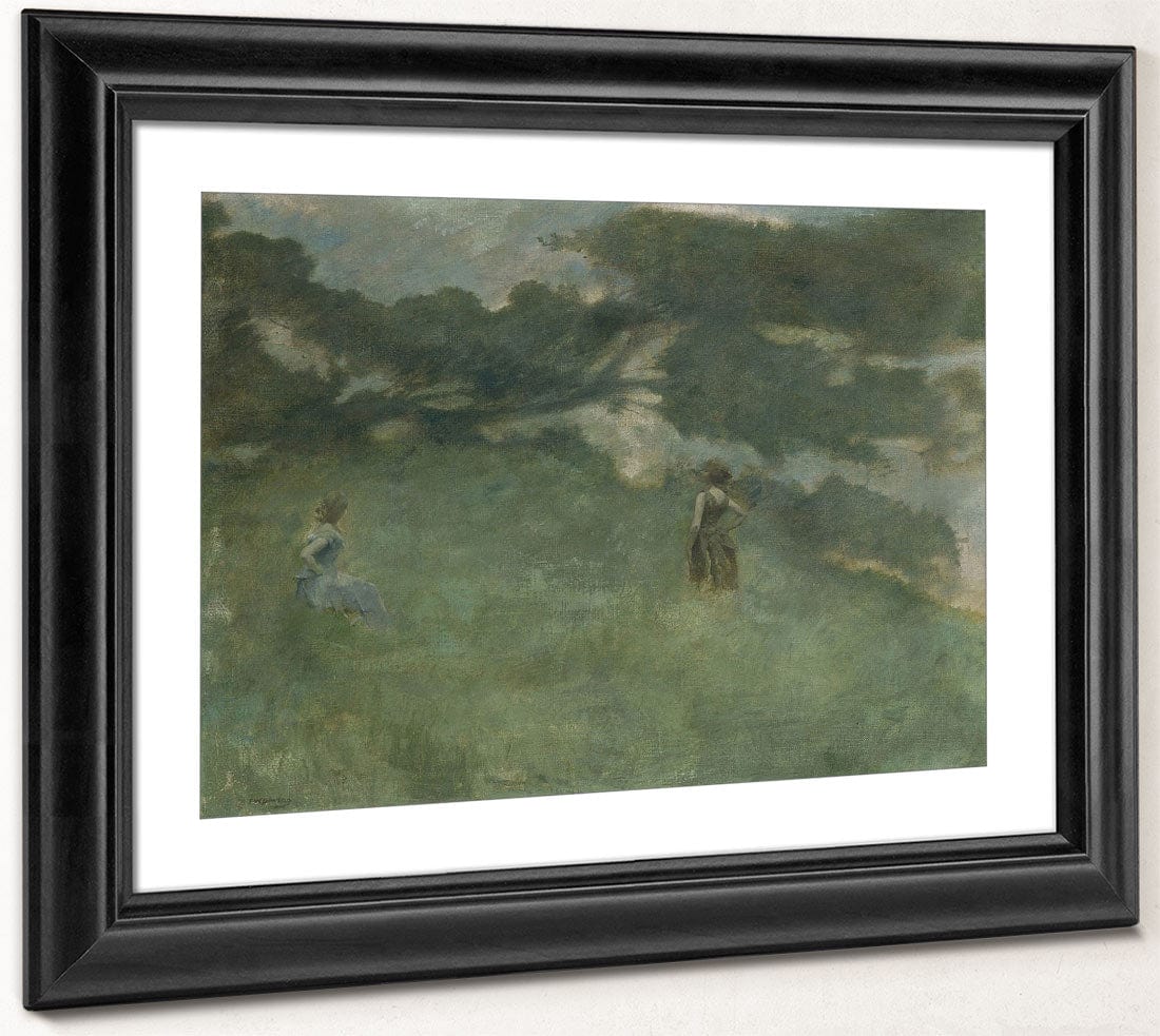 The Hermit Thrush By Thomas Wilmer Dewing Fine Art Print 2