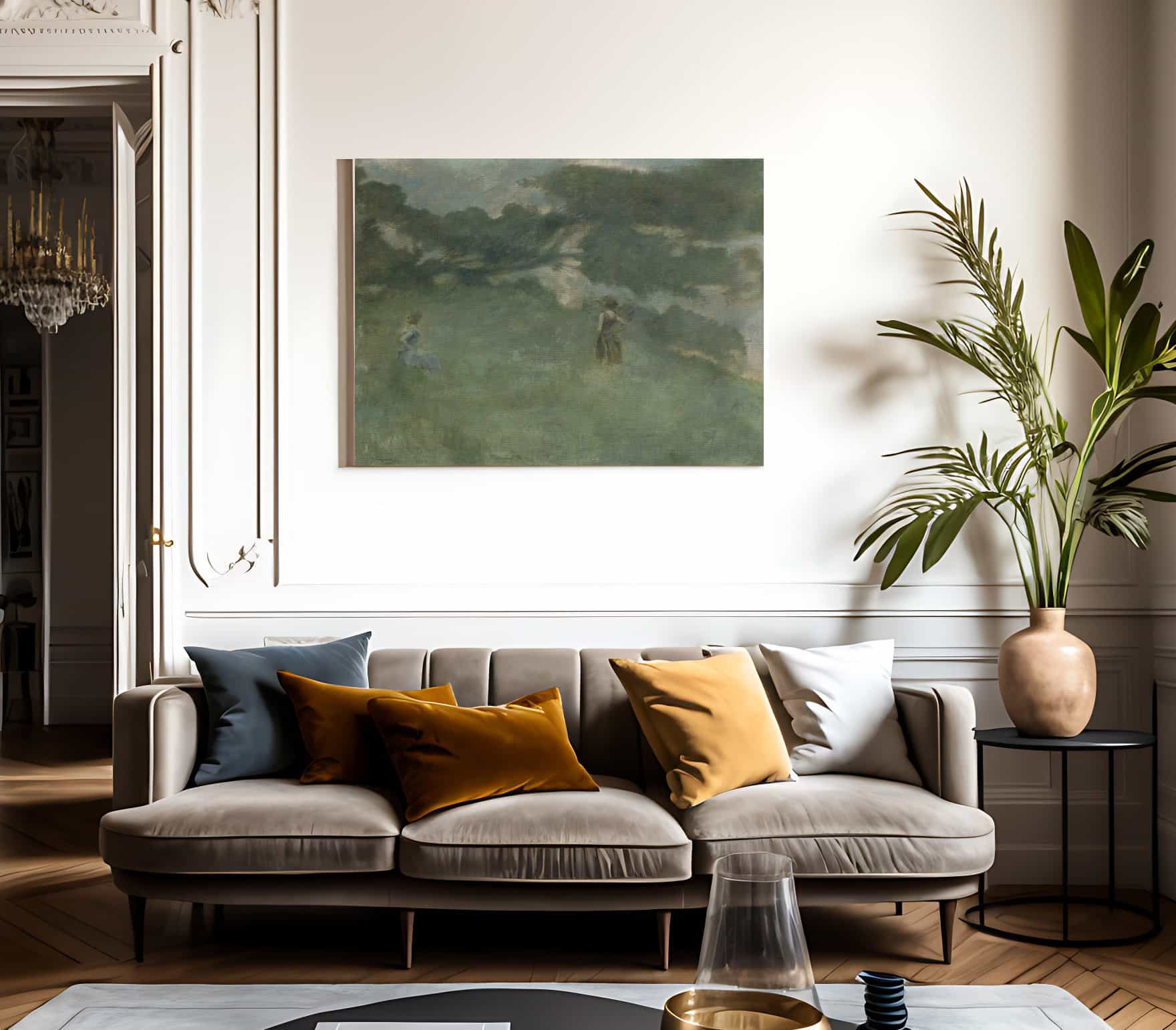 The Hermit Thrush By Thomas Wilmer Dewing Fine Art Print 2