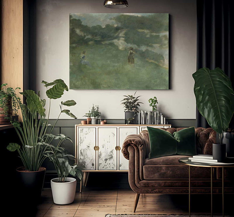 The Hermit Thrush By Thomas Wilmer Dewing Fine Art Print 2