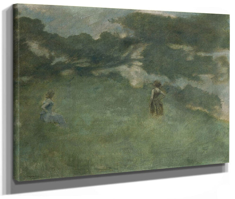 The Hermit Thrush By Thomas Wilmer Dewing Fine Art Print 2