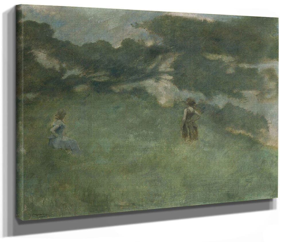 The Hermit Thrush By Thomas Wilmer Dewing Fine Art Print 2