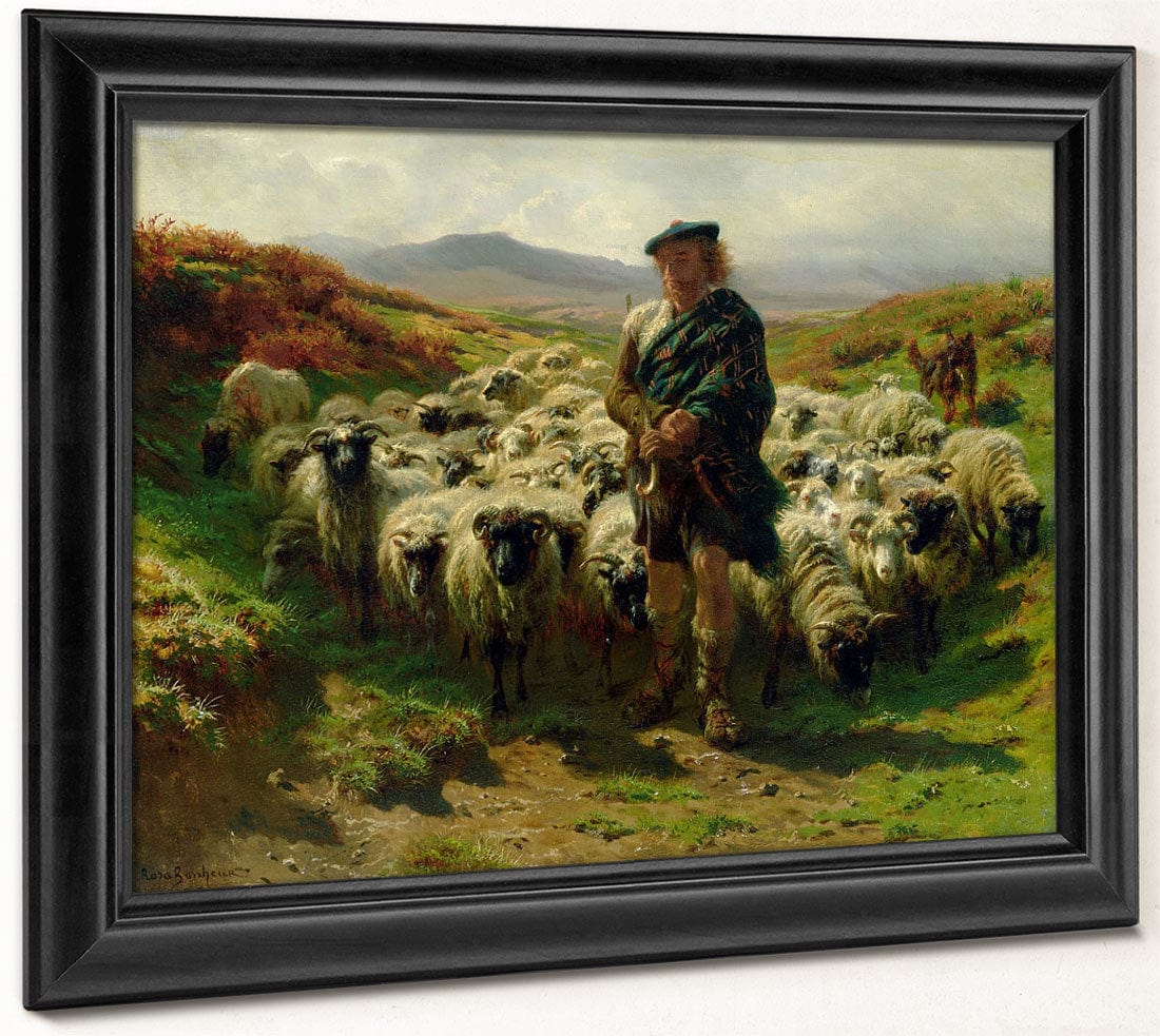 The Highland Shepherd By Rosa Bonheur Fine Art Print 2
