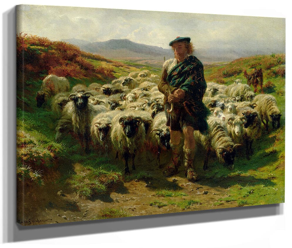 The Highland Shepherd By Rosa Bonheur Fine Art Print 2