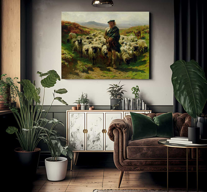 The Highland Shepherd By Rosa Bonheur Fine Art Print 2
