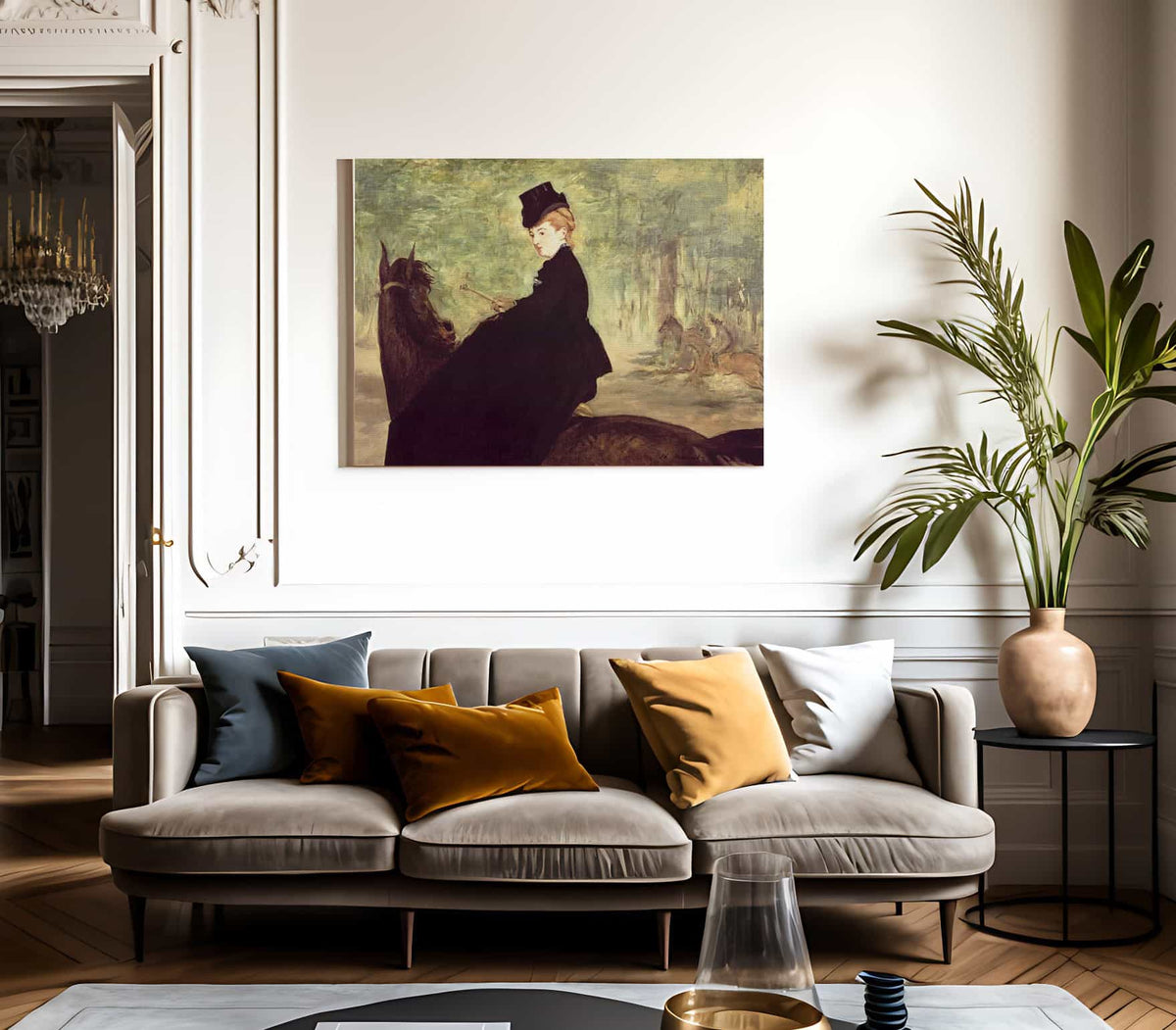 The Horsewoman By Edouard Manet Fine Art Print 2