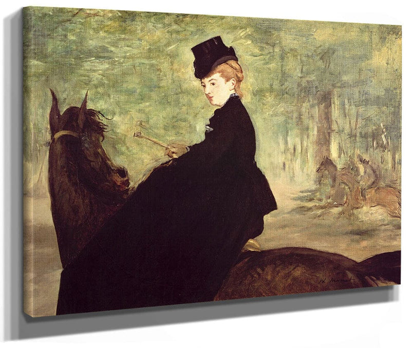 The Horsewoman By Edouard Manet Fine Art Print 2