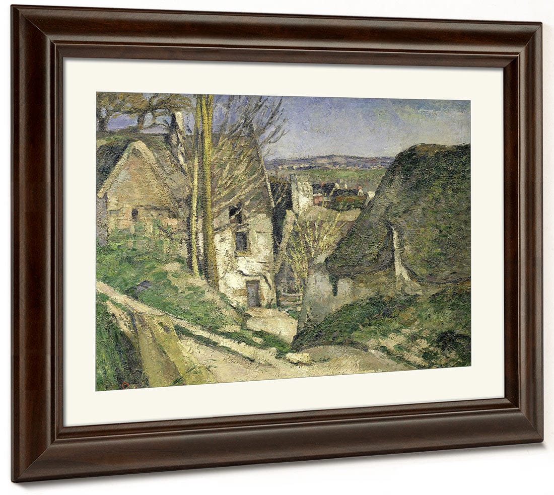 The House Of The Hanged Man, Auvers Sur Oise 1 By Paul Cezanne Fine Art Print 2