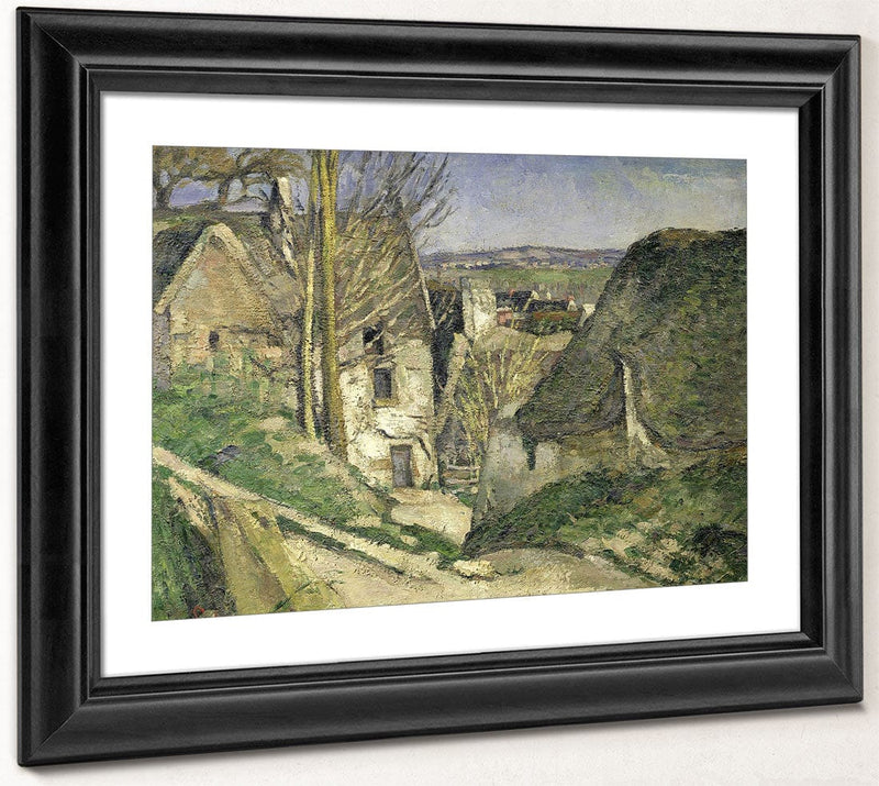 The House Of The Hanged Man, Auvers Sur Oise 1 By Paul Cezanne Fine Art Print 2