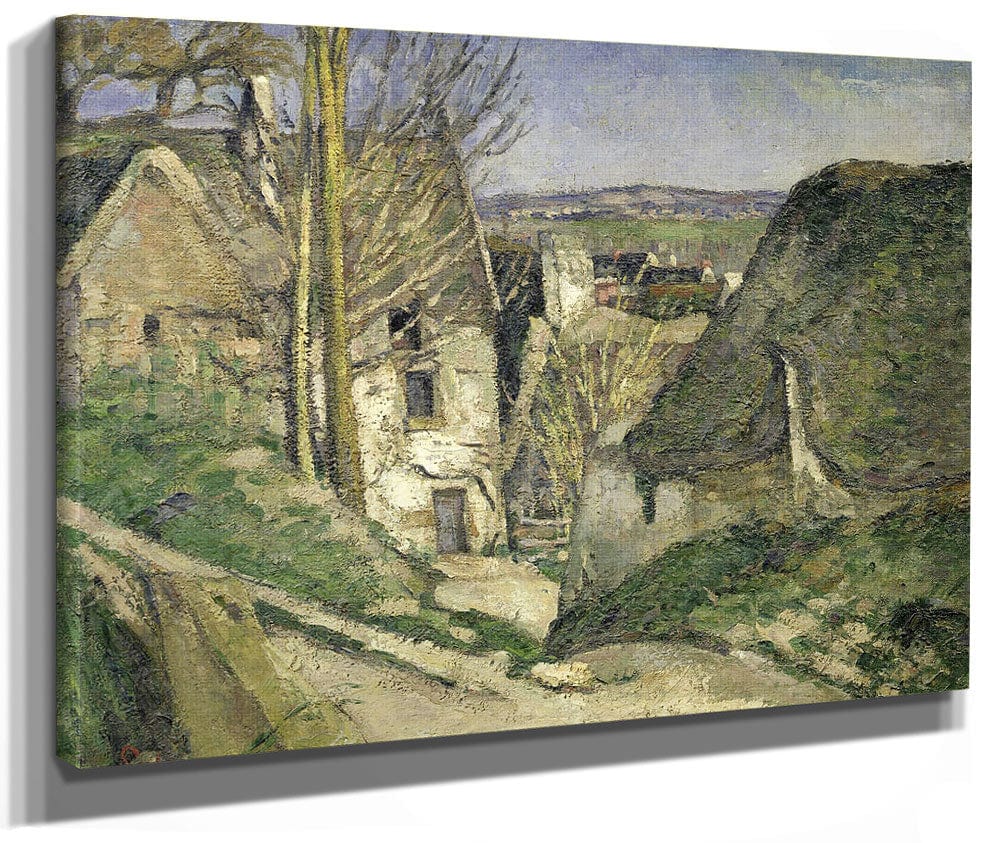 The House Of The Hanged Man, Auvers Sur Oise 1 By Paul Cezanne Fine Art Print 2