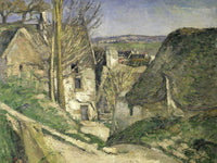 The House Of The Hanged Man, Auvers Sur Oise By Paul Cezanne Fine Art Print 2