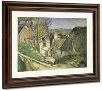 The House Of The Hanged Man, Auvers Sur Oise By Paul Cezanne Fine Art Print 2