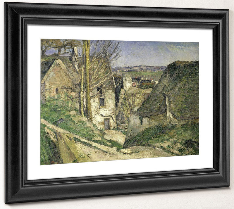 The House Of The Hanged Man, Auvers Sur Oise By Paul Cezanne Fine Art Print 2
