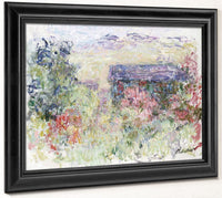 The House Through The Roses By Claude Monet Fine Art Print 2