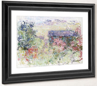 The House Through The Roses By Claude Monet Fine Art Print 2