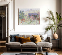 The House Through The Roses By Claude Monet Fine Art Print 2