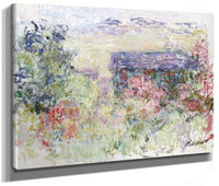 The House Through The Roses By Claude Monet Fine Art Print 2