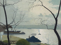 The Hudson From Riverside Drive By George Ault Fine Art Print 2