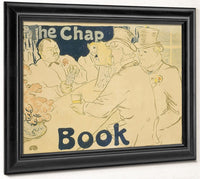 The Irish American Bar, Rue Royale, The Chap Book By Henri Marie Raymond De Toulouse Lautrec Monfa Fine Art Print 2