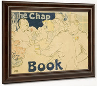 The Irish American Bar, Rue Royale, The Chap Book By Henri Marie Raymond De Toulouse Lautrec Monfa Fine Art Print 2