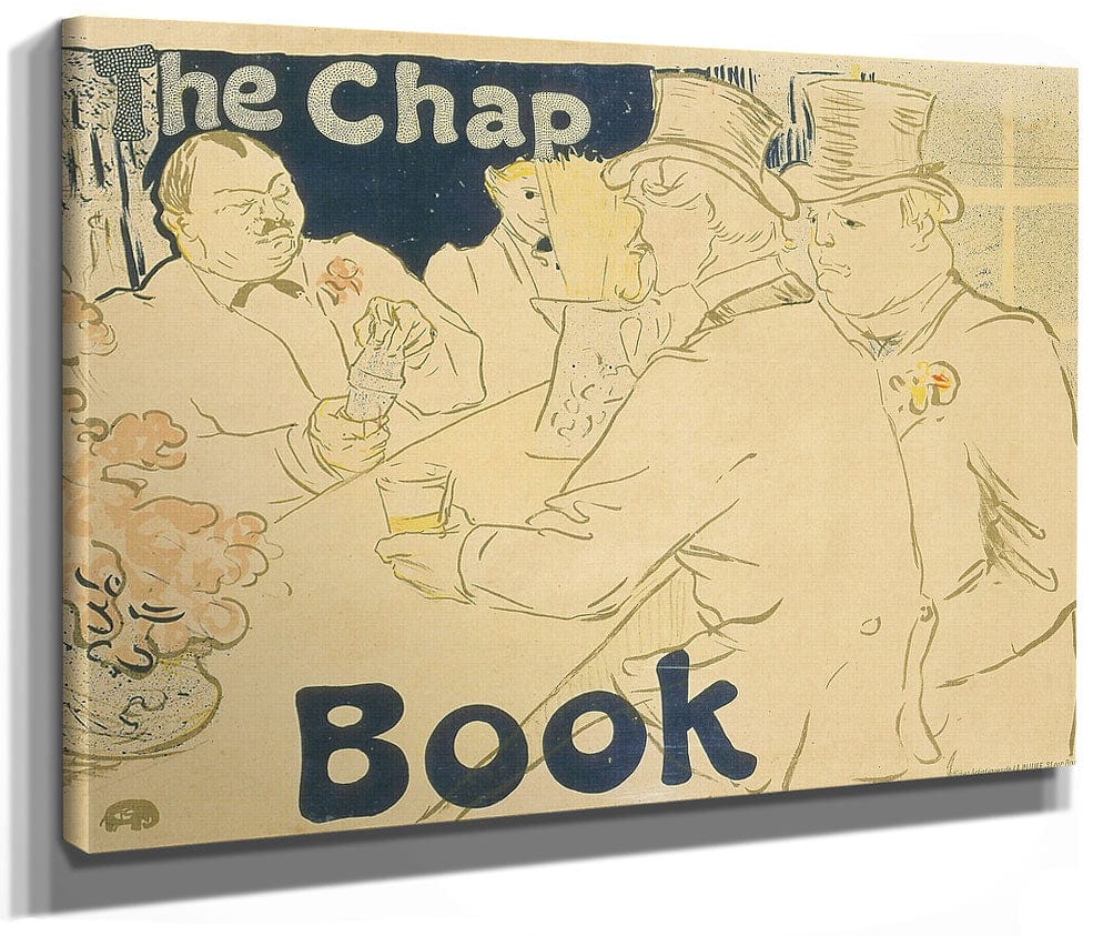 The Irish American Bar, Rue Royale, The Chap Book By Henri Marie Raymond De Toulouse Lautrec Monfa Fine Art Print 2