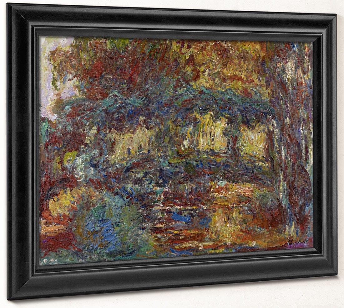 The Japanese Bridge 4 By Claude Monet Fine Art Print 2