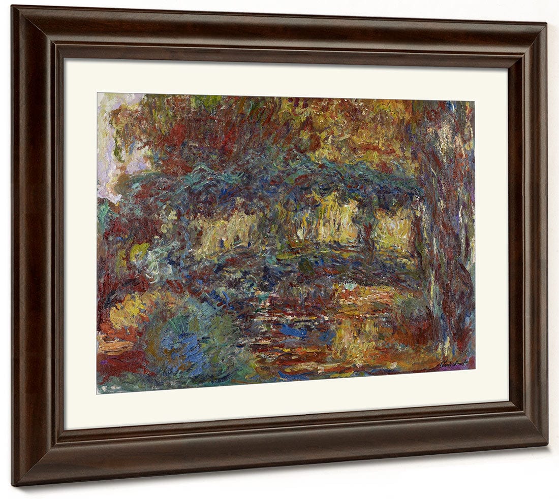 The Japanese Bridge 4 By Claude Monet Fine Art Print 2