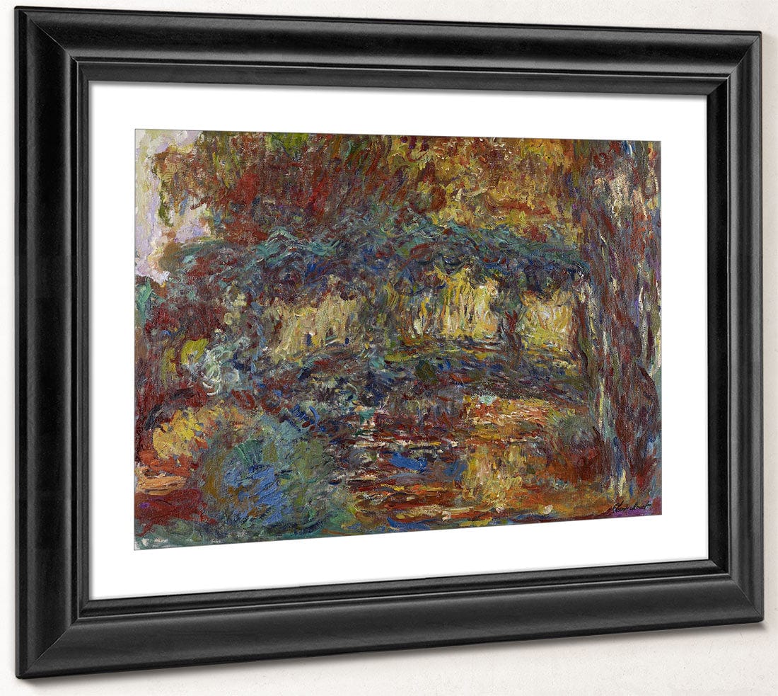 The Japanese Bridge 4 By Claude Monet Fine Art Print 2