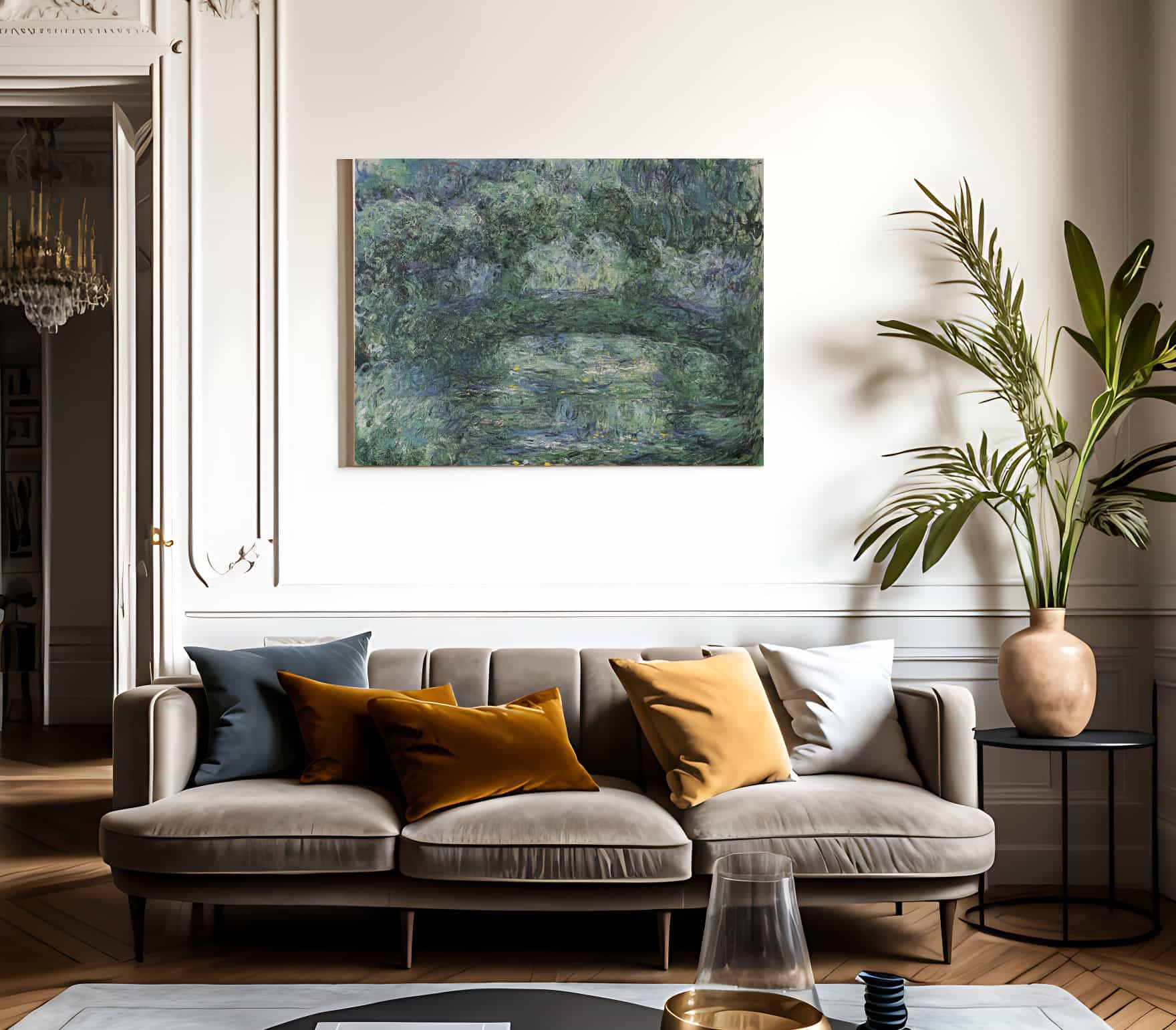 The Japanese Bridge 5 By Claude Monet Fine Art Print 2
