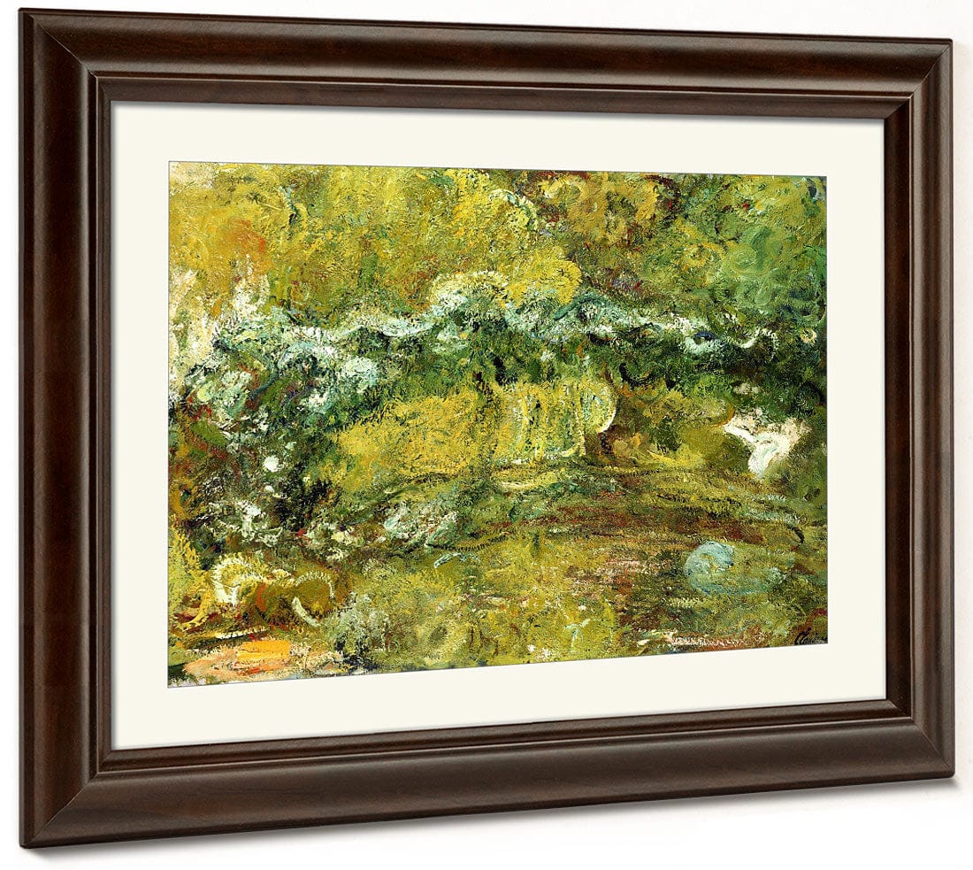 The Japanese Bridge By Claude Monet Fine Art Print 2