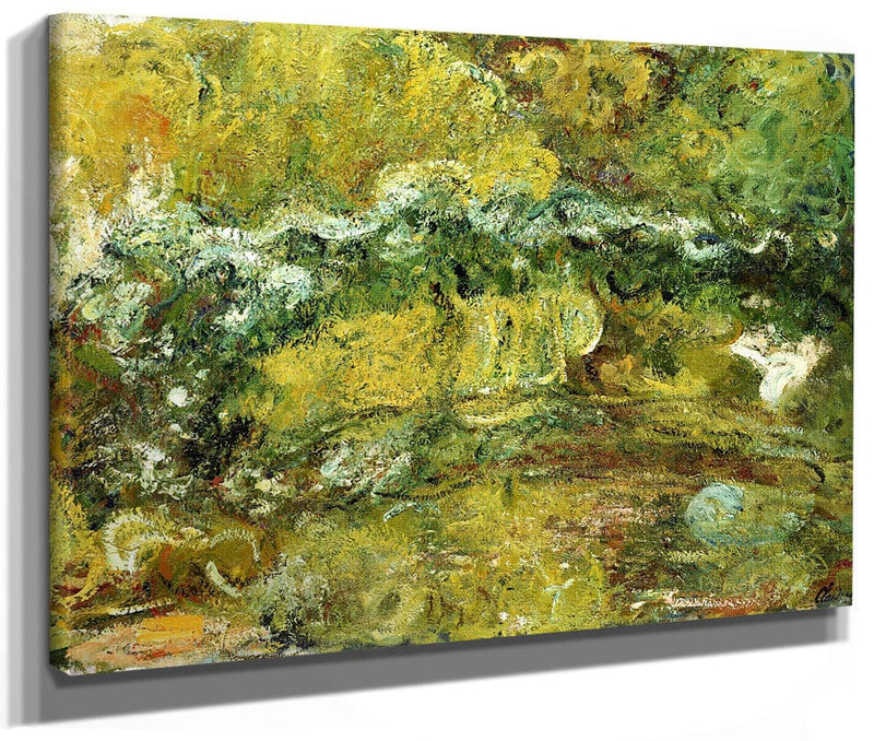 The Japanese Bridge By Claude Monet Fine Art Print 2