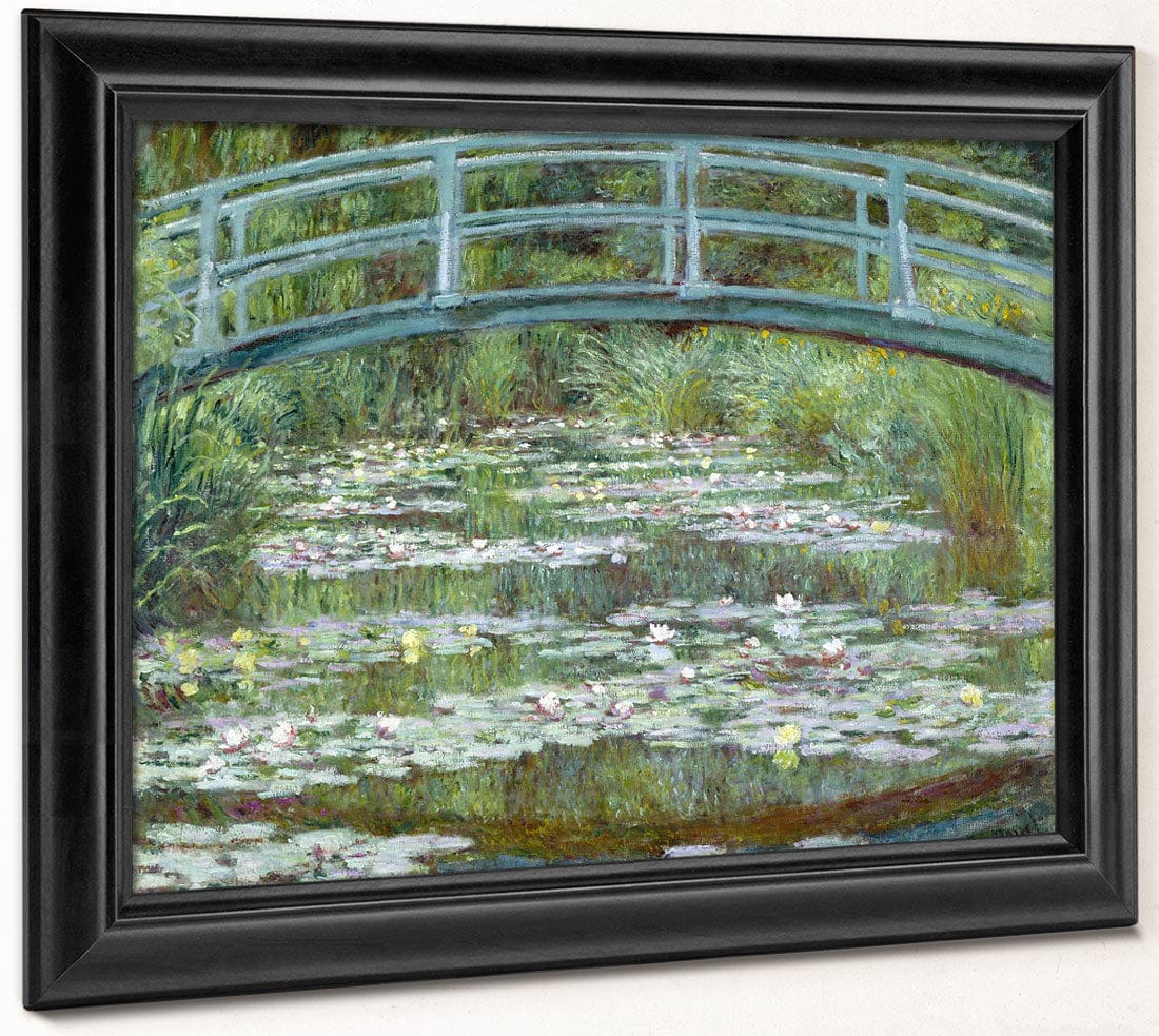 The Japanese Footbridge By Claude Monet Fine Art Print 2