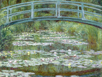 The Japanese Footbridge By Claude Monet Fine Art Print 2