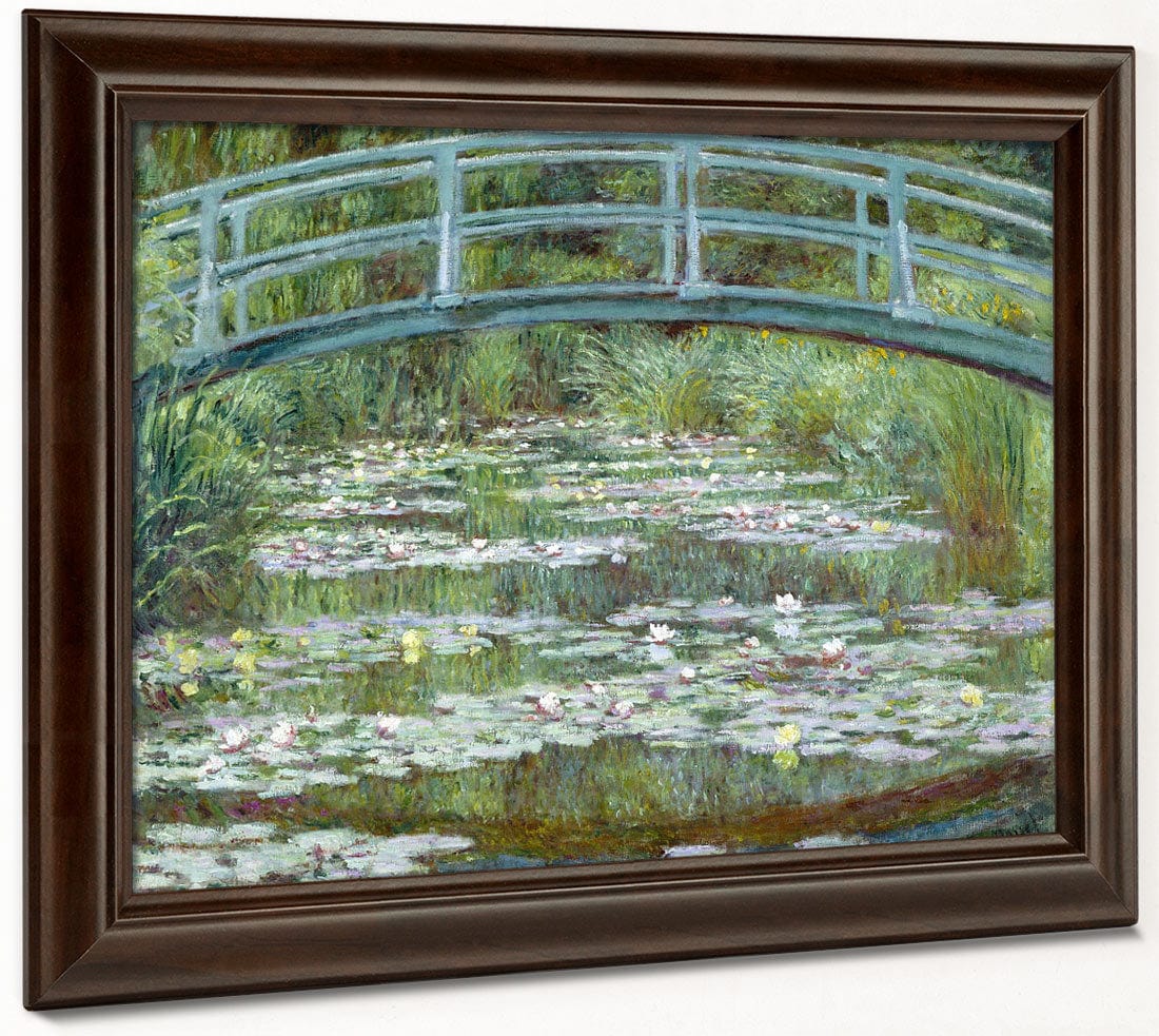 The Japanese Footbridge By Claude Monet Fine Art Print 2
