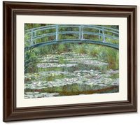 The Japanese Footbridge By Claude Monet Fine Art Print 2