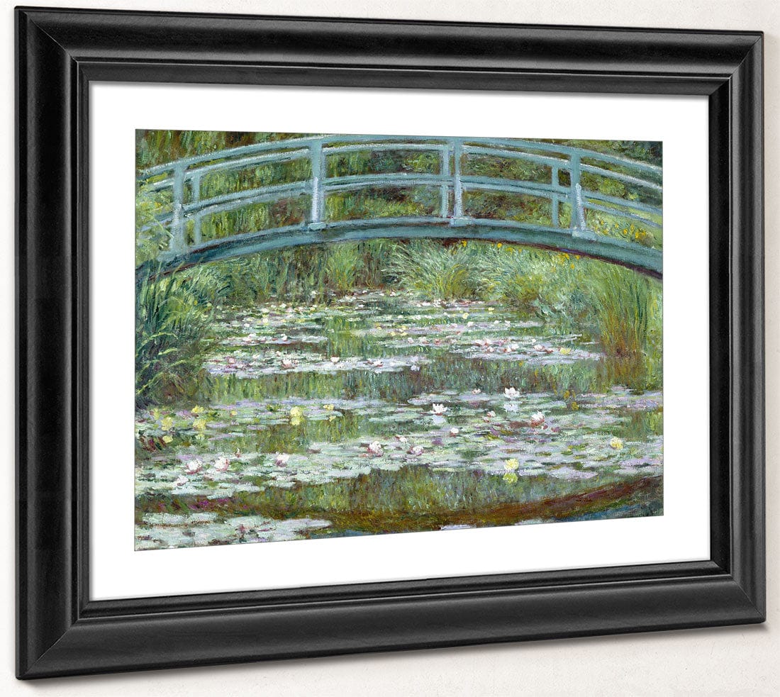 The Japanese Footbridge By Claude Monet Fine Art Print 2