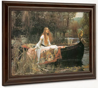 The Lady Of Shalott  By John Waterhouse Fine Art Print 2
