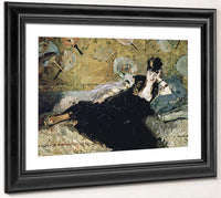The Lady With Fans, Portrait Of Nina De Callias (1844 84) By Edouard Manet Fine Art Print 2