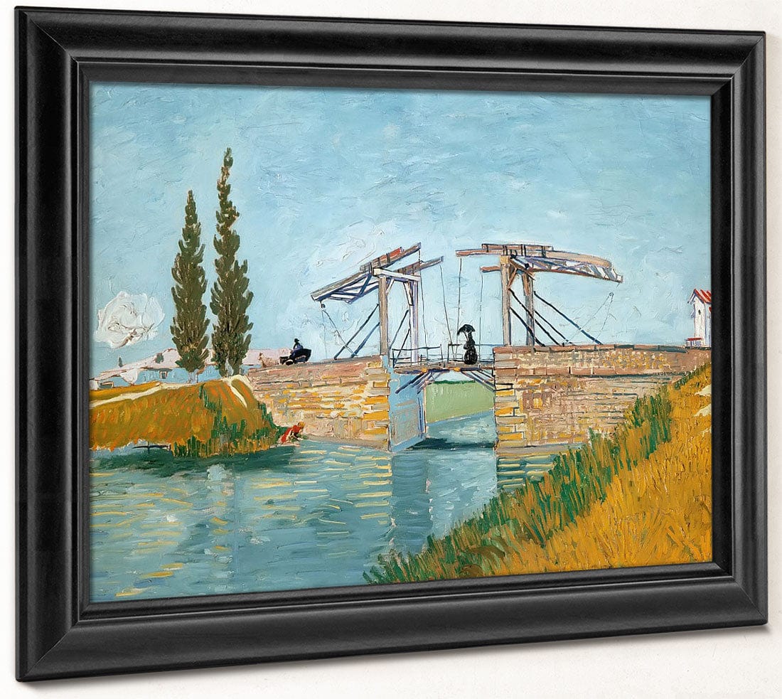 The Langlois Bridge At Arles By Vincent Van Gogh Fine Art Print 2