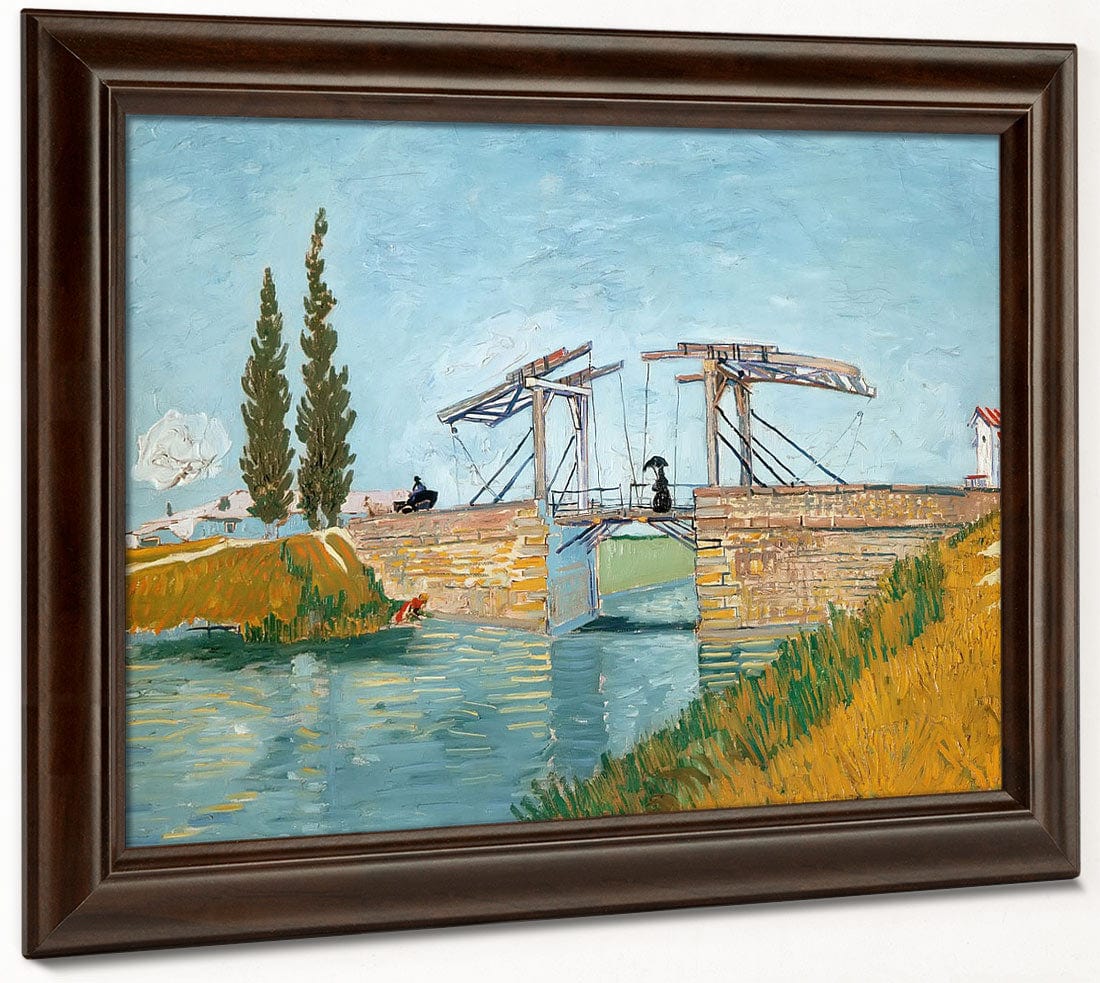 The Langlois Bridge At Arles By Vincent Van Gogh Fine Art Print 2
