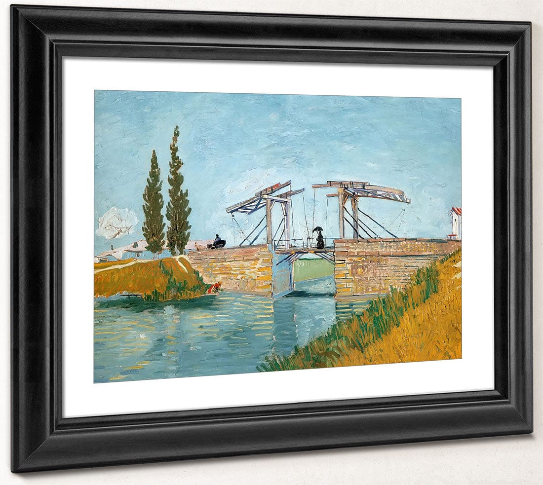 The Langlois Bridge At Arles By Vincent Van Gogh Fine Art Print 2