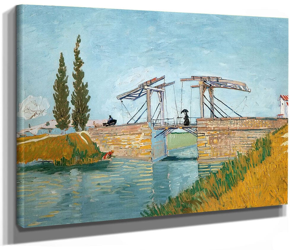 The Langlois Bridge At Arles By Vincent Van Gogh Fine Art Print 2