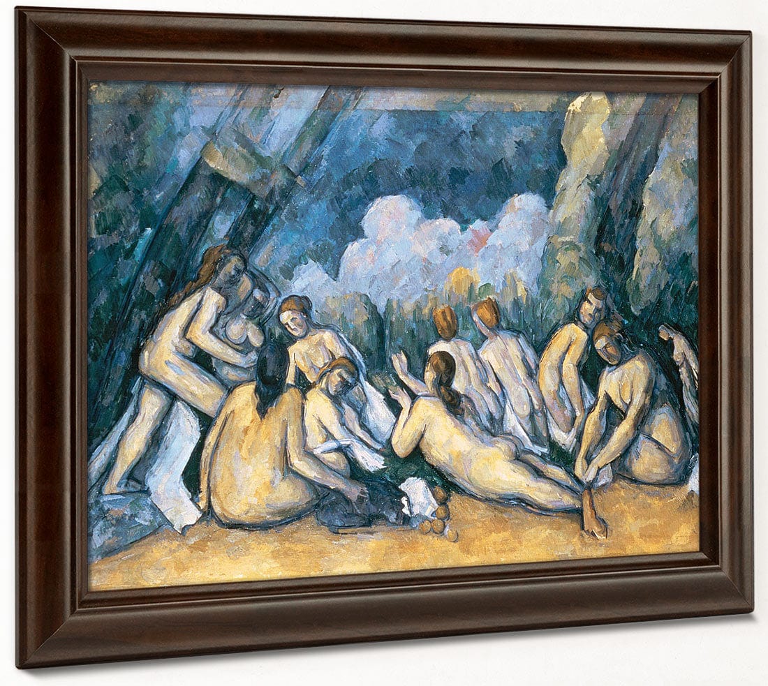 The Large Bathers By Paul Cezanne Fine Art Print 2