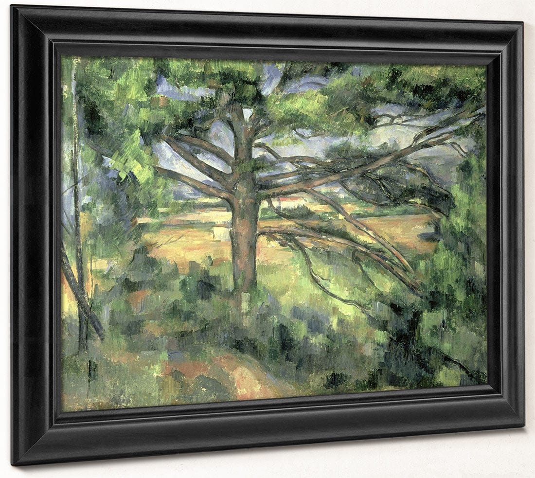The Large Pine By Paul Cezanne Fine Art Print 2